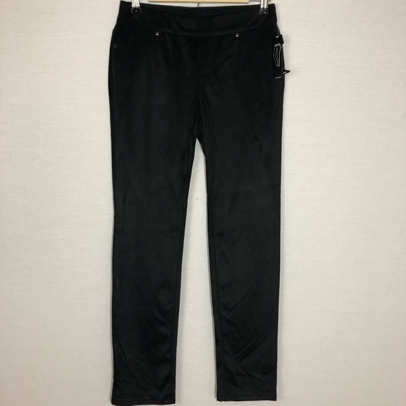 New Directions NWT Women Pull On Pants Charcoal 4P - Picture 4 of 8